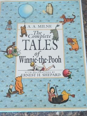 The Complete Tales of Winnie-the-Pooh by A. A. Milne - Blue Cover